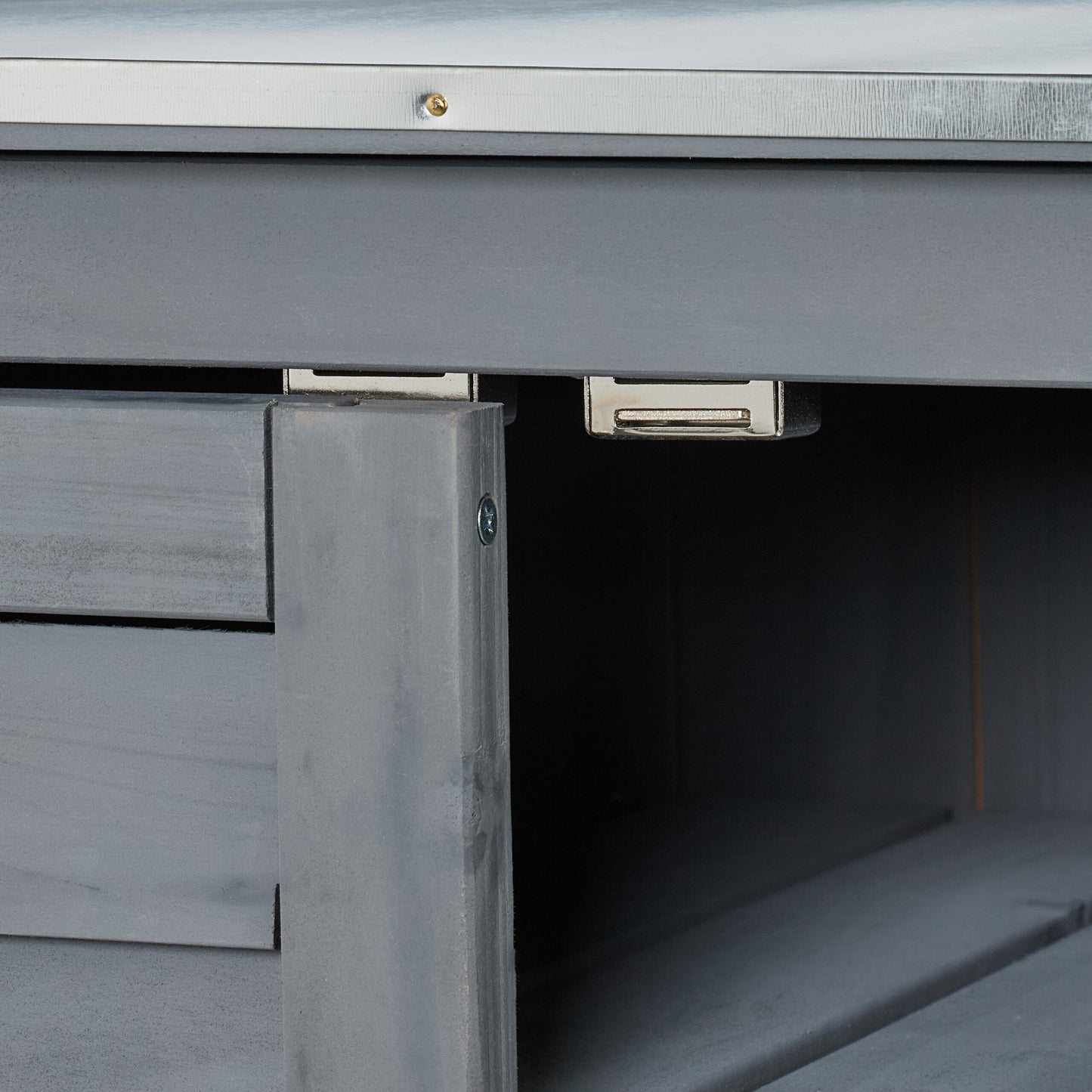 Plantenwerkbank – Tuinwerkbank – Plantenbank – Pottafel – Tuinmeubel – Groot Opbergvak – Stevig Grenenhout