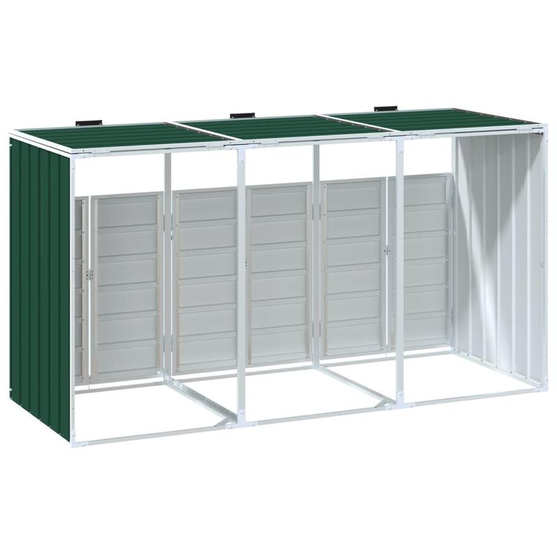 Afvalcontainer – Vuilnisbak – Buitenafvalbak – Kliko – Prullenbak – Heavy Duty Stalen Container – Grote Inhoud 3 Ton – Weerbestendig & Stevig