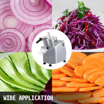 Groentesnijder – Mandoline – Groentehakker – Keukensnijder – Foodprocessor – 550W Krachtig Motor – Roestvrij Staal & Aluminium