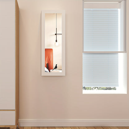 Wandstrijkplank – Opklapbare Strijkplank – Strijkbord Met Opbergruimte – Muurstrijkplank – Inclusief Spiegel – Ruimtebesparend Design – Hout En Metaal