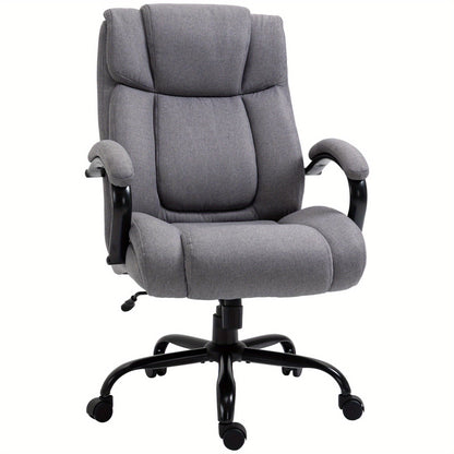 Bureaustoel – Office Chair – Bureaustoel – Draaistoel – Schommelstoel – Ergonomisch – Extra Breed Zitvlak – Tot 220 Kg Belastbaar