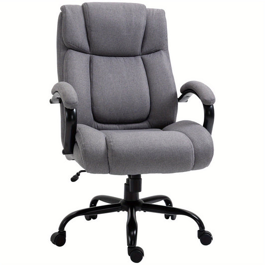 Bureaustoel – Office Chair – Bureaustoel – Draaistoel – Schommelstoel – Ergonomisch – Extra Breed Zitvlak – Tot 220 Kg Belastbaar
