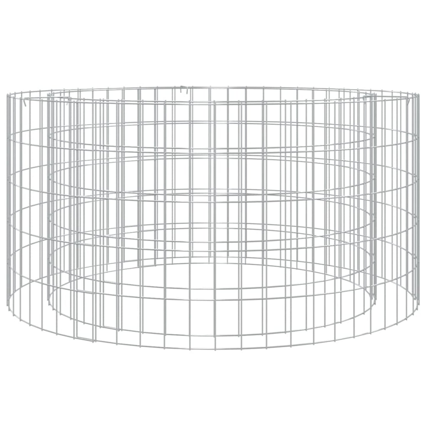 Vuurkorf – Tuinhaard – Buitenhaard – Vuurschaal – Open haard – Universeel – Roestvrij Stalen – 100 cm Diameter