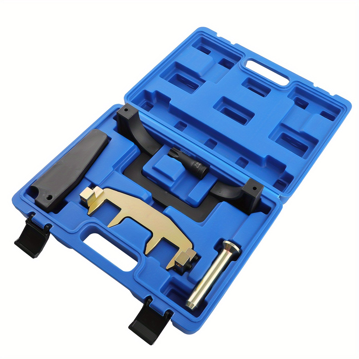 Timing Tool Kit – Distributieriem Gereedschap – Nokkenasvergrendeling – Motor Timing Set – Kettingspanner – Voor Mercedes M271 Motor – Duurzaam Materiaal – Compact Opbergetui