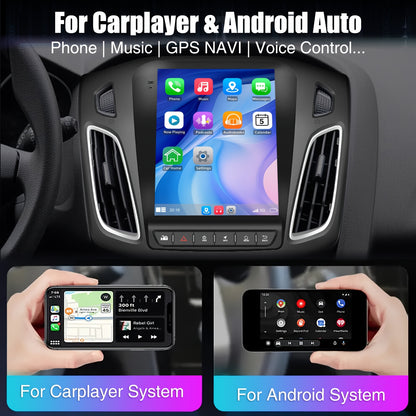 Android 15 Autoradio – Multimedia Systeem – 2-DIN Head Unit – Touchscreen Radio – Navigatiesysteem – Ford Focus MK3 (2012-2018) – 9,7 Inch HD Display – Draadloze Connectiviteit