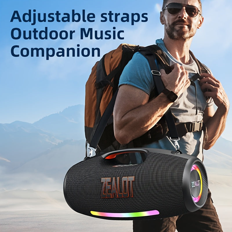 Draadloze Speaker – Bluetooth Speaker – Draagbare Speaker – Outdoor Speaker – Subwoofer – 250W Vermogen – 48000mAh Batterijduur
