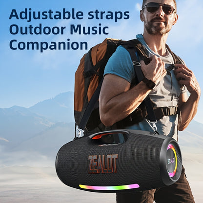 Draadloze Speaker – Bluetooth Speaker – Draagbare Speaker – Outdoor Speaker – Subwoofer – 250W Vermogen – 48000mAh Batterijduur
