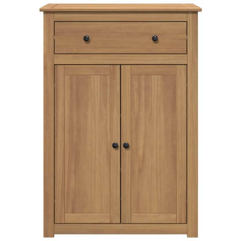 Schoenenrek – Schoenenkast – Schoenenopberger – Opbergmeubel – Schoenenbank – Massief Grenenhout – 80x40x114 cm – Modern Minimalistisch Design – 2 Laags – 8 kg Draagvermogen – Zonder Metalen Onderdelen