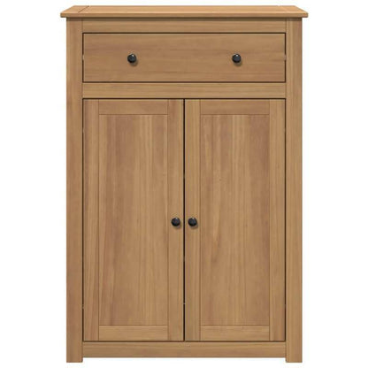 Schoenenrek – Schoenenkast – Schoenenopberger – Opbergmeubel – Schoenenbank – Massief Grenenhout – 80x40x114 cm – Modern Minimalistisch Design – 2 Laags – 8 kg Draagvermogen – Zonder Metalen Onderdelen