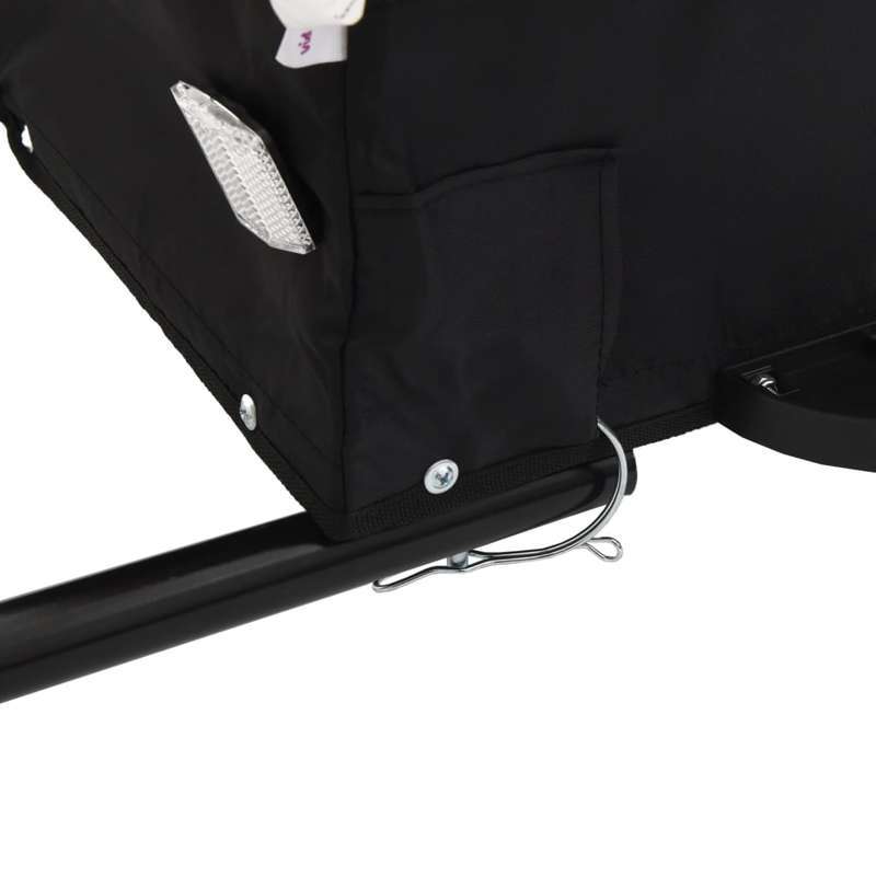 Fietskar – Fietsaanhanger – Bagagekar – Lastenkar – Aanhangwagen – 30 kg Draagvermogen – Stabiel IJzeren Frame