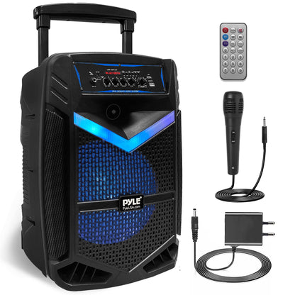 Bluetooth Speaker – Draagbare Speaker – Party Speaker – Bluetooth Box – Feest Speaker – 1200 Watt Piekvermogen – Ingebouwde Disco Verlichting
