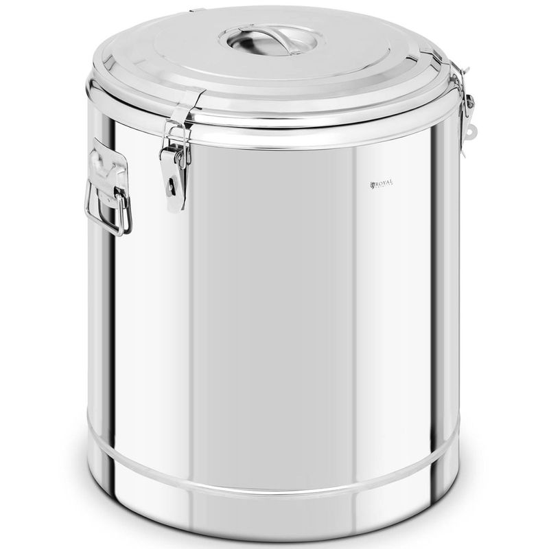 Thermoskan – Isoleerkan – Warmhoudkan – Voedselcontainer – Etensthermos – 80 Liter Capaciteit – Roestvrij Staal