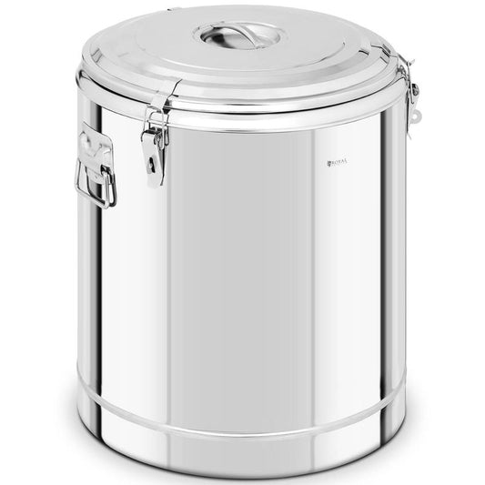 Thermoskan – Isoleerkan – Warmhoudkan – Voedselcontainer – Etensthermos – 80 Liter Capaciteit – Roestvrij Staal