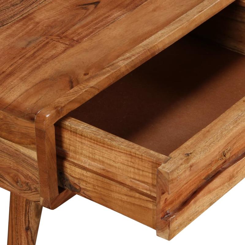 Salontafel – Koffietafel – Bijzettafel – Woonkamertafel – Lounge Tafel – Massief Hout – Met Opberglade – 100x50x40 cm – Geschikt Voor Binnengebruik – Onderhoudsvriendelijk