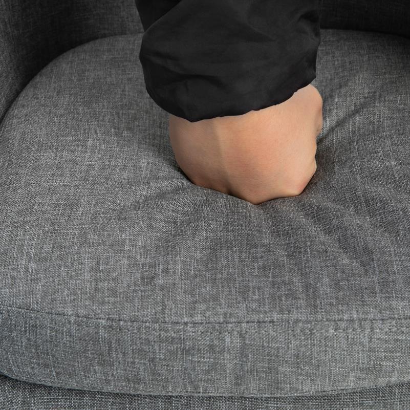 Barkrukken – Barstoelen – Keukenstoelen – Krukken – Barkruk Set van 2 – Verstelbare Zithoogte Tot 65 cm – Stevig Engineered Wood Frame