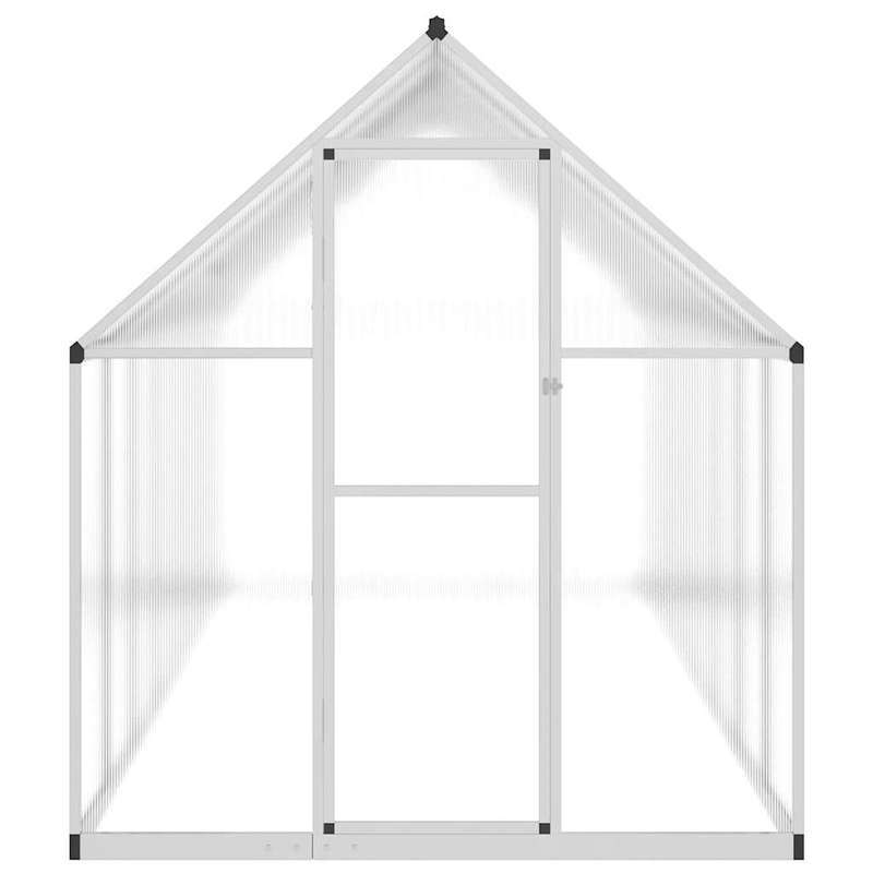 Kweekkas – Tuinkas – Broeikas – Kas – Kweekbak – Stevig Aluminium Frame – 445x169x195 cm – Duurzaam Kunststof – Eenvoudige Montage