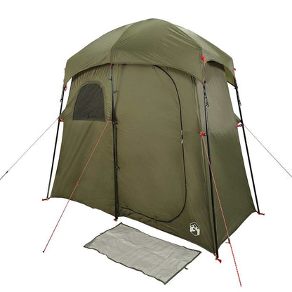 Douchetent – Omkleedtent – Campingtent – Privacytent – Draagtent – 2 Personen – Waterdicht Polyester – Ruim 256x136x225 cm