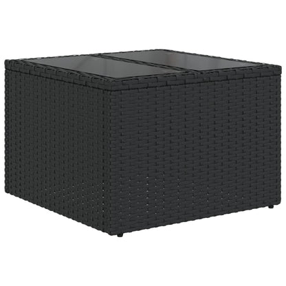 Tuinbank – Buitenbank – Loungeset – Tuintafel – Tuinmeubel – Polyrattan – Inclusief Kussens – Weerbestendig & Onderhoudsvriendelijk