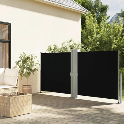 Uittrekbaar Windscherm – Windscherm Balkon – Privacy Scherm – Terras Afdekking – Waterafstotend Polyester – 140 Cm Hoog