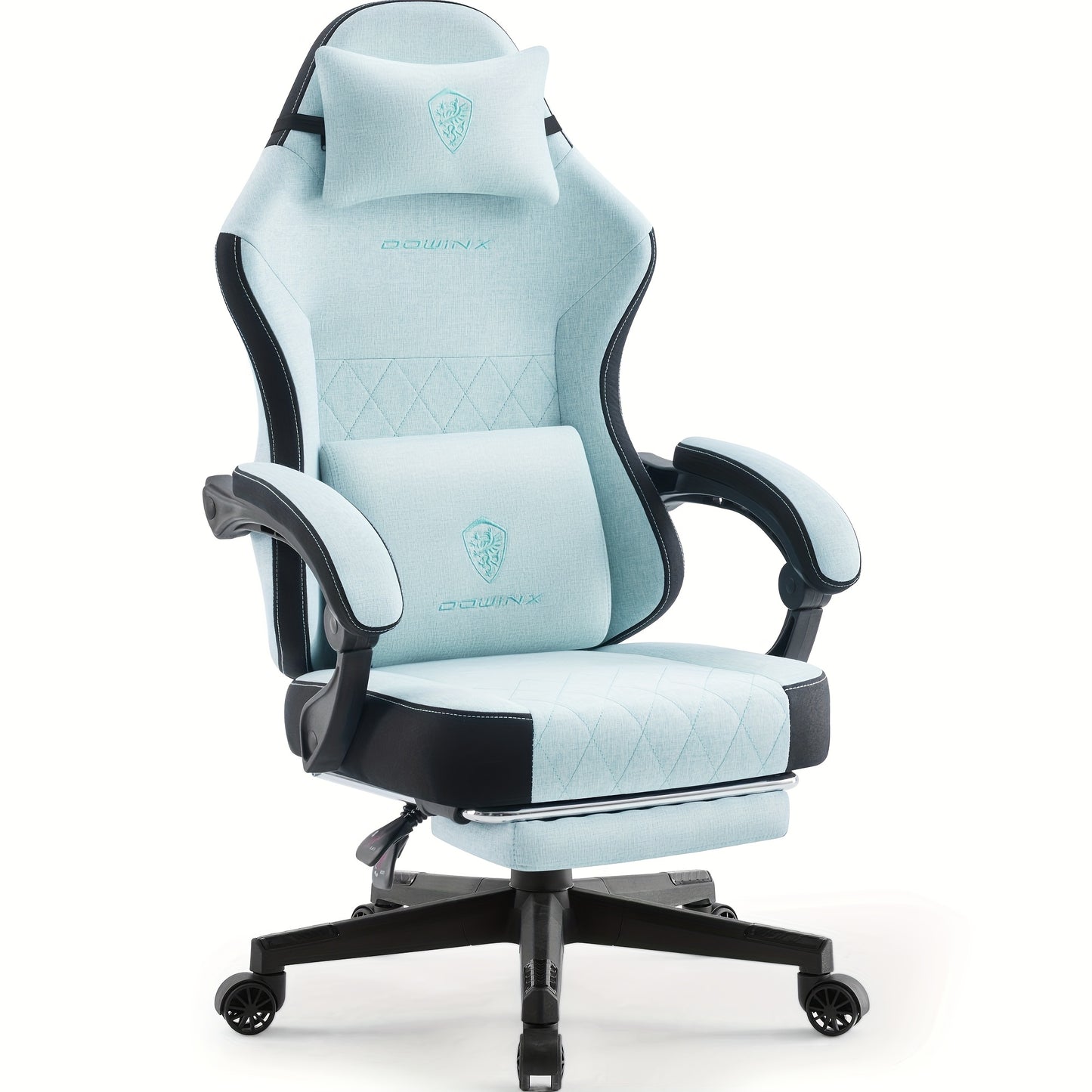 Gamingstoel – Gamestoel – Game Stoel – Gaming Chair – Racing Stoel – Ergonomisch – Stevig Legeringstaal Frame – Mintgroen