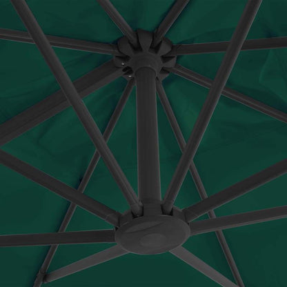 Zwevende Parasol – Hangende Parasol – Luchtige Parasol – Tuinparasol – Aluminium Frame – 300x300 Cm – Kantelbaar & Draaibaar