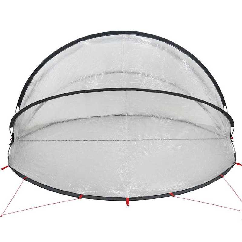 Doorzichtige Pool-Dome – Zwembad Overkapping – Zwembadhoes – Zwembad Bescherming – Zwembad Tent – Ovale Vorm – Duurzaam PVC – Geschikt Voor Alle Seizoenen