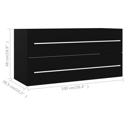 Stylish Bathroom Furniture Set with Storage Sturdy Structure, Elegant Appearance Easy to Assemble