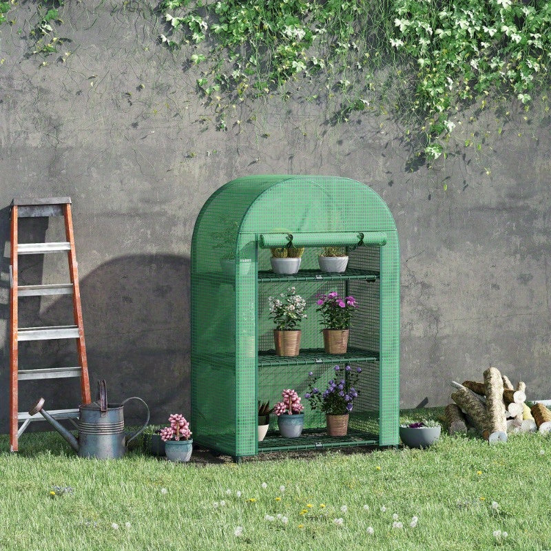 Metalen Plantenhanger – Bloemhouder – Plantenstandaard – Hangpot Houder – Groene Plantenhanger – Duurzaam Metaal – Ruimtebesparend Design