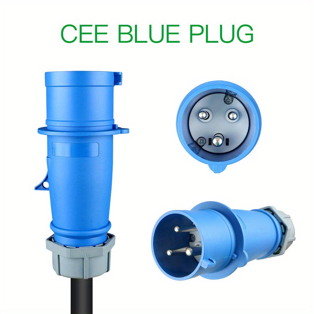 Oplader Elektrische Auto – EV Lader – Thuislader – Mobiele Oplader – Laadkabel EV – 7,2 kW 32A – Type 2 Kabel TPU 5 Meter – Draagbaar Met Wandhouder