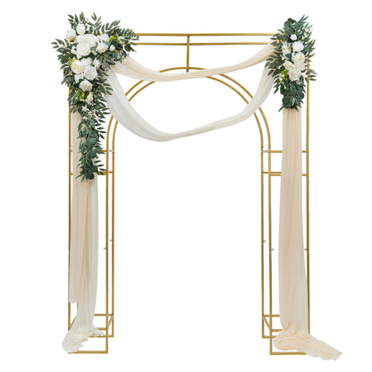 Garden Arbor Frame for Wedding Birthday Party Baby Shower Photo Booth Background Decoration, Event Backdrop, Celebration Decor, Festive Setup, Elegant Arch, Highquality Metal, Premium Material, Event Decoration, Event Organiz