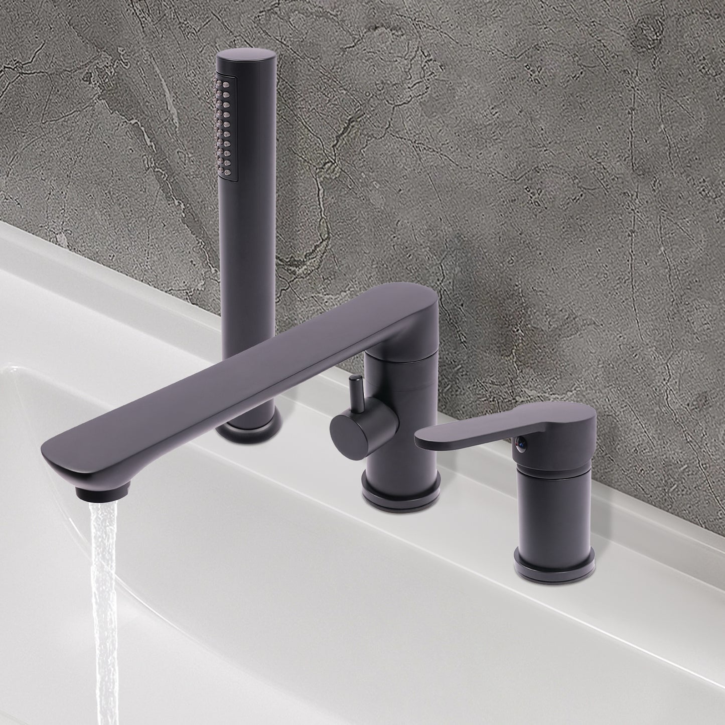 Build to Last Soft Water OutletGreat Flexibility Ceramic Valve Core Bath Mixer Faucet