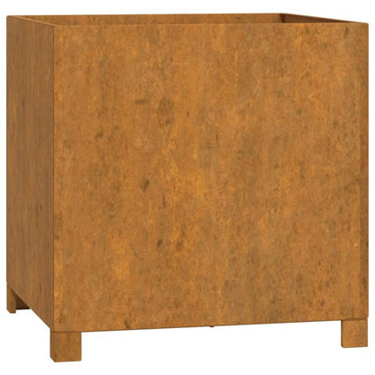 Bloemenstandaard – Plantenrek – Plantenhouder – Bloemenrek – Plantenstandaard Marrone – Cortenstaal Roestkleurig – Stevig en Weerbestendig – 49x47x50 cm Lichtgewicht