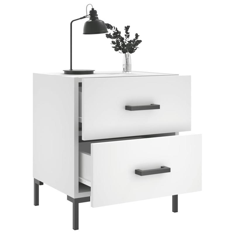 Bedside tables 2 st 40x35x47.5cm edited wood wit Removable, suitable for indoor use and suitable for all seasons, Seasonal Furniture, Home Organization, Compact Furniture, Wooden Nightstand, Hardwood Construction, Removable P