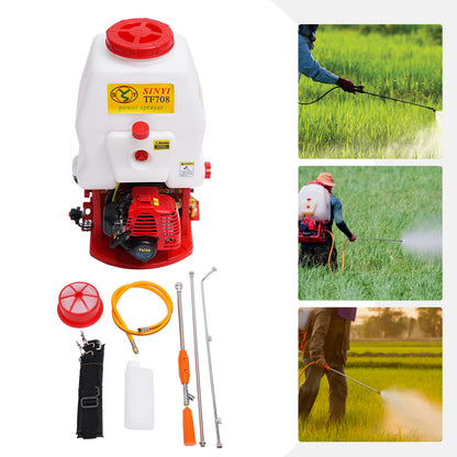 Rugspuit – Spuitrugzak – Tuinspuit – Landbouwspuit – Handspuit – 20 Liter Reservoir – Instelbare Sproeidruk tot 8 Meter
