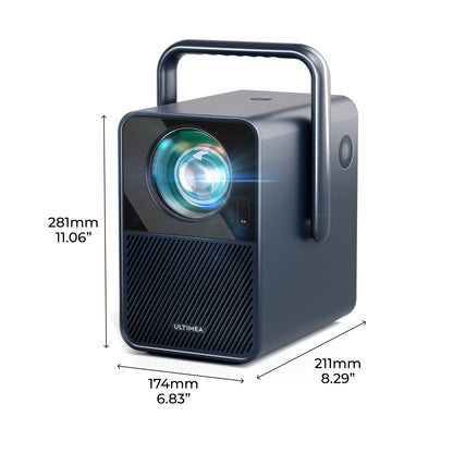 Projector – Beamer – Video Projector – Home Cinema – Draagbare Projector – Native 1080p Met 4K Decoding – 1000 ANSI Lumen Helderheid