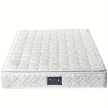 Matras – Pocketvering Matras – 7-Zone Matras – Koudschuim Matras – Tweepersoonsmatras – 160x200 cm – Hardheid H3 – Gewatteerde Microfiber Hoes