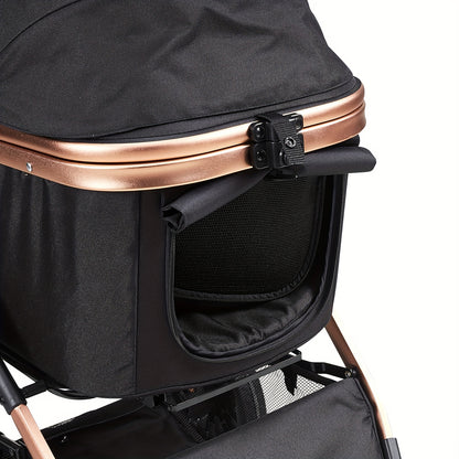 Draagkooi kat – Draagtas huisdier – Reismand kleine hond – Hondenmand draagbaar – Kattenmand inklapbaar – Metalen frame – Duurzame nylon & oxford stof