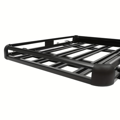 Universele Dakkofferdrager – Dakdrager – Bagagerek – Roofrack – Dakdrager Zwart – Verstelbaar 100-135 cm – Draagvermogen 150 kg – Aluminium & Staal