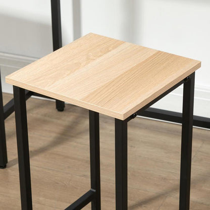 Bar table and chairs, comfortable dining furniture, suitable for living room, bedroom, dining room, hallway, balcony. Perfect home decoration, Balcony Furniture, Home Bar Setup, Modern Bar Stools, Durable Plastic Chairs, High