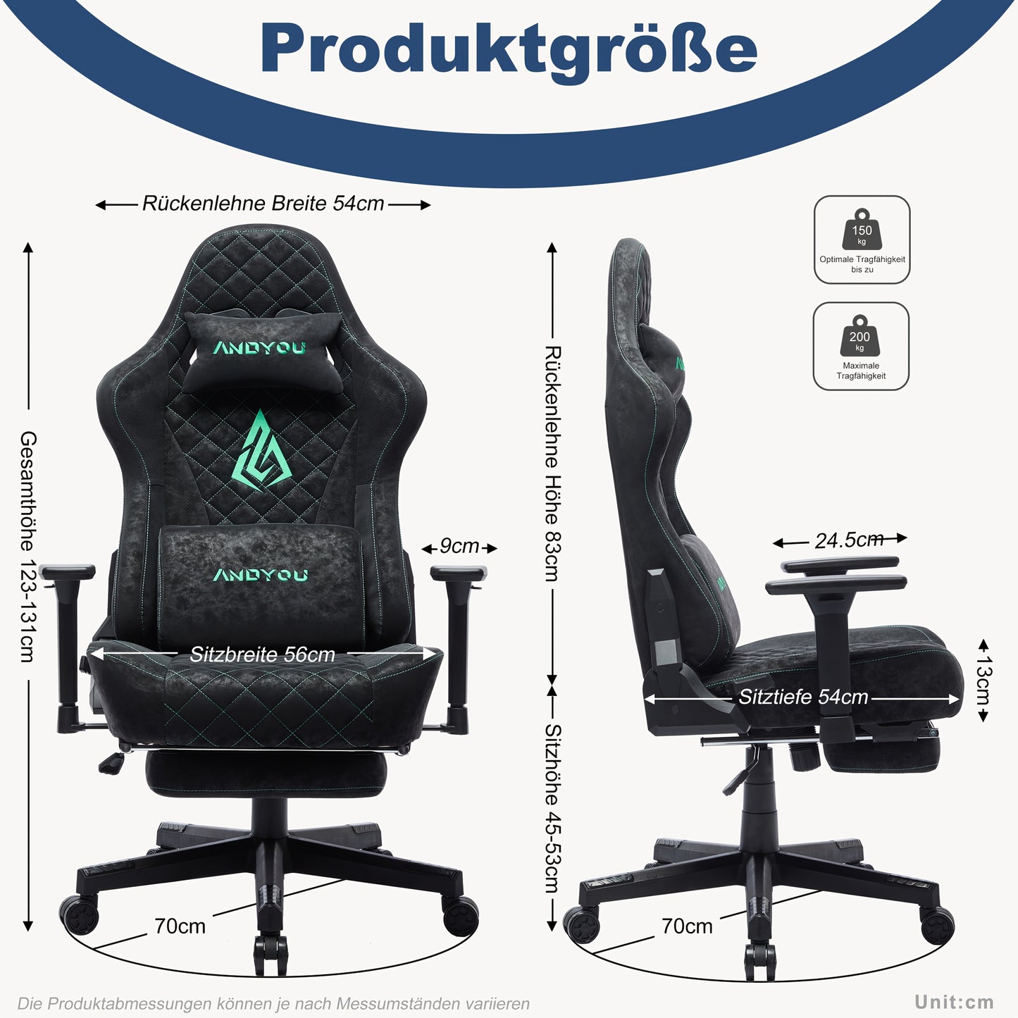 Retro Faux Leather Ergonomic Gaming