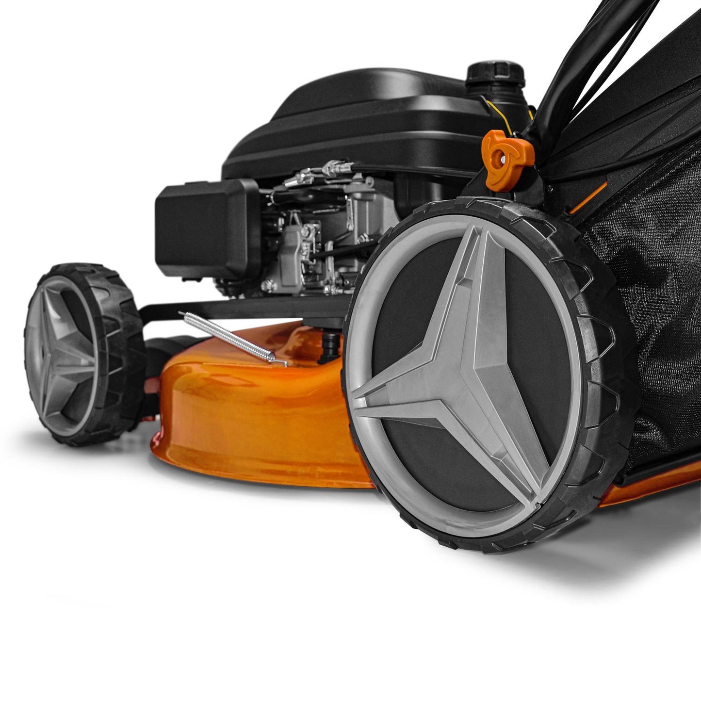 Grasmaaier – Robotmaaier – Accu grasmaaier – Zitmaaier – Zelfrijdend – 225cc Benzinemotor – 51 cm Maaibreedte