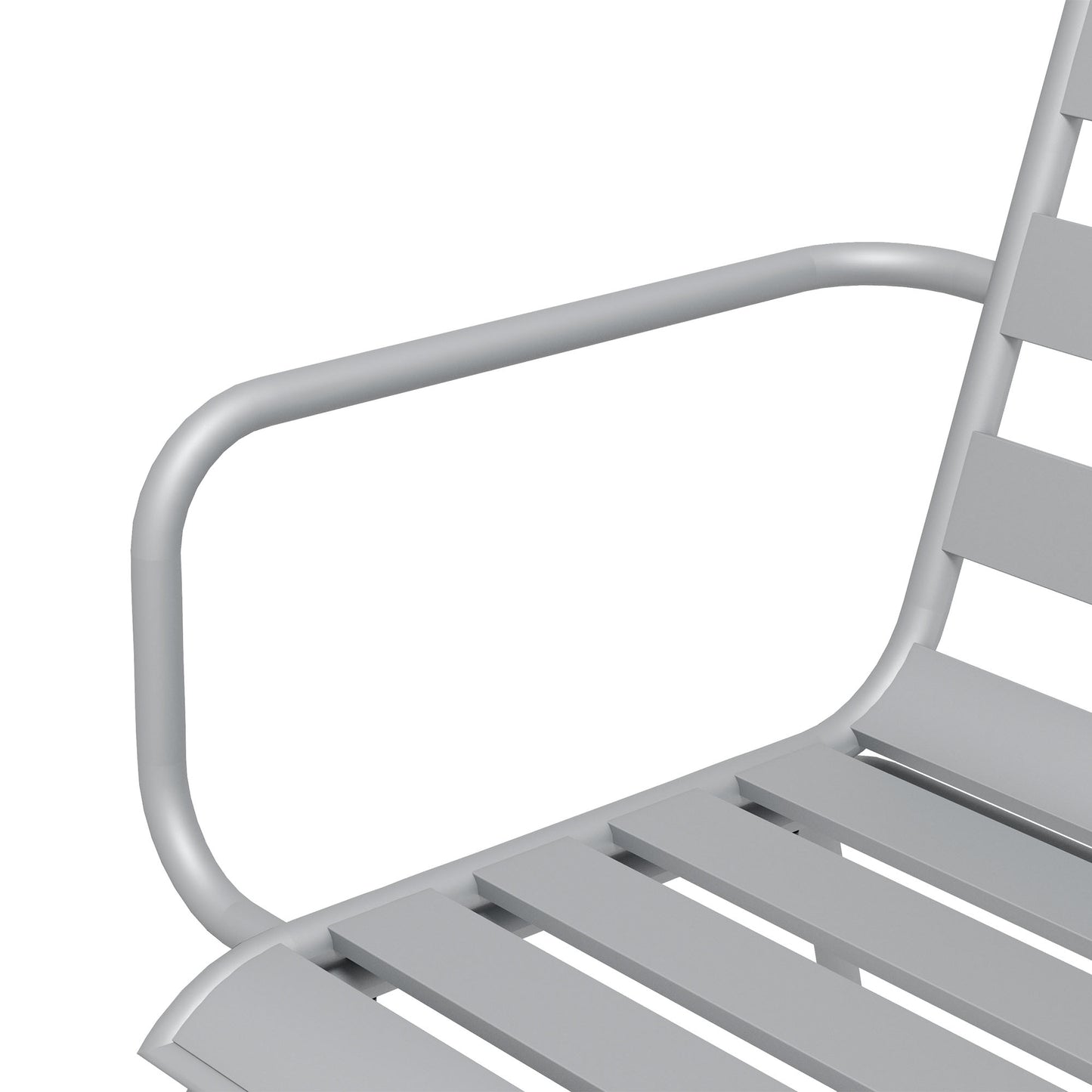 Tuinset – Tuinmeubelset – Zithoek – Balkonset – Terrasmeubelen – Stapelbare Stoelen – Stalen Frame – Compact Ontwerp 80x80x74 cm