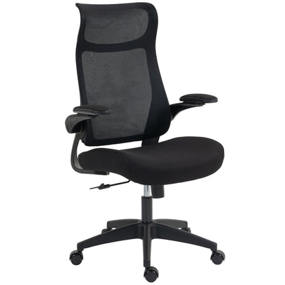 Bureaustoel – Ergonomische Stoel – Office Chair – Gamestoel – Computerstoel – 3D-Verstelbare Armleuningen – Mesh Rugleuning – S-vormige Rugsteun – Kantelfunctie – Zwart