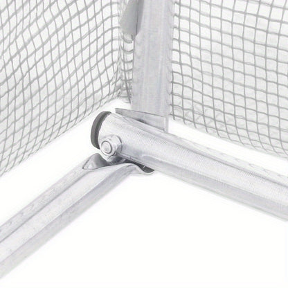 Serre – Kweekkas – Kas – Groendak – Plantenkas – Wit – Stalen Frame – 24 m² – 6x4x2 Meter – Weerbestendig – Ruime Binnenruimte