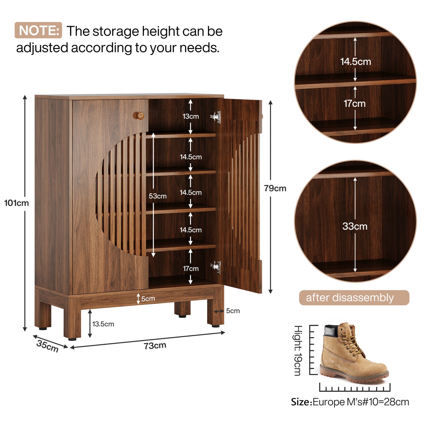nachtkastje – bijzettafel – ladekastje – nachtkast – salontafel – massief hout – 2 ruime lades – volledig gemonteerd – walnoot