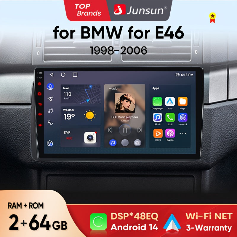 Multifunctionele 2 Din Autospeler – Autoradio – Multimedia Systeem – Touchscreen – Navigatie – WiFi Variant 2GB 64GB – 9 Inch IPS Scherm – Draadloos CarPlay & Android Auto
