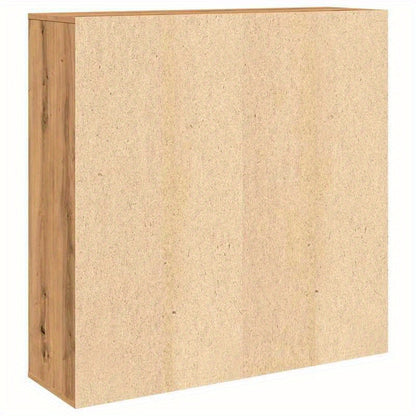 Bookshelf Measuring 98X29X97.5 Cm, Crafted from Artisanal Wood in Oak Color. Features Vertical Shelves That Are Sturdy And Durable, Aesthetically Pleasing, with Ample Storage Space, a Smooth Surface, Moisture-Resistant, Warp-