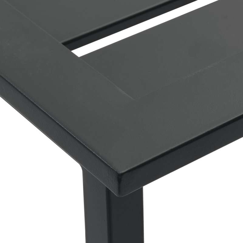 Bar stool 2pcs black 38x38x80cm powder -coated steel, Bar Seating, Kitchen Stools, Minimalist Stool, Modern Bar Stools, Sturdy Material, Durable Metal, Compact Stools