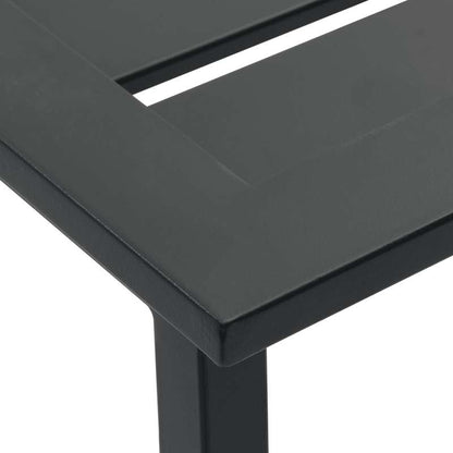 Bar stool 2pcs black 38x38x80cm powder -coated steel, Bar Seating, Kitchen Stools, Minimalist Stool, Modern Bar Stools, Sturdy Material, Durable Metal, Compact Stools