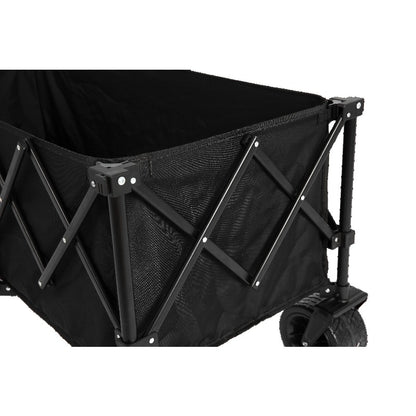 Opvouwbare Bolderwagen – Transportkar – Tuinkar – Strandwagen – Vouwwagen – All-Terrain Wielen – 99,79 KG Draagkracht – Stabiel Metalen Frame
